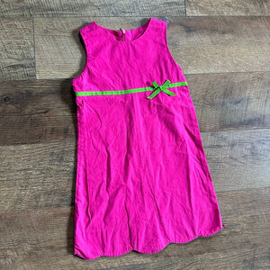Girls Cottontail Originals Pink & Green Casual Dress Size 4